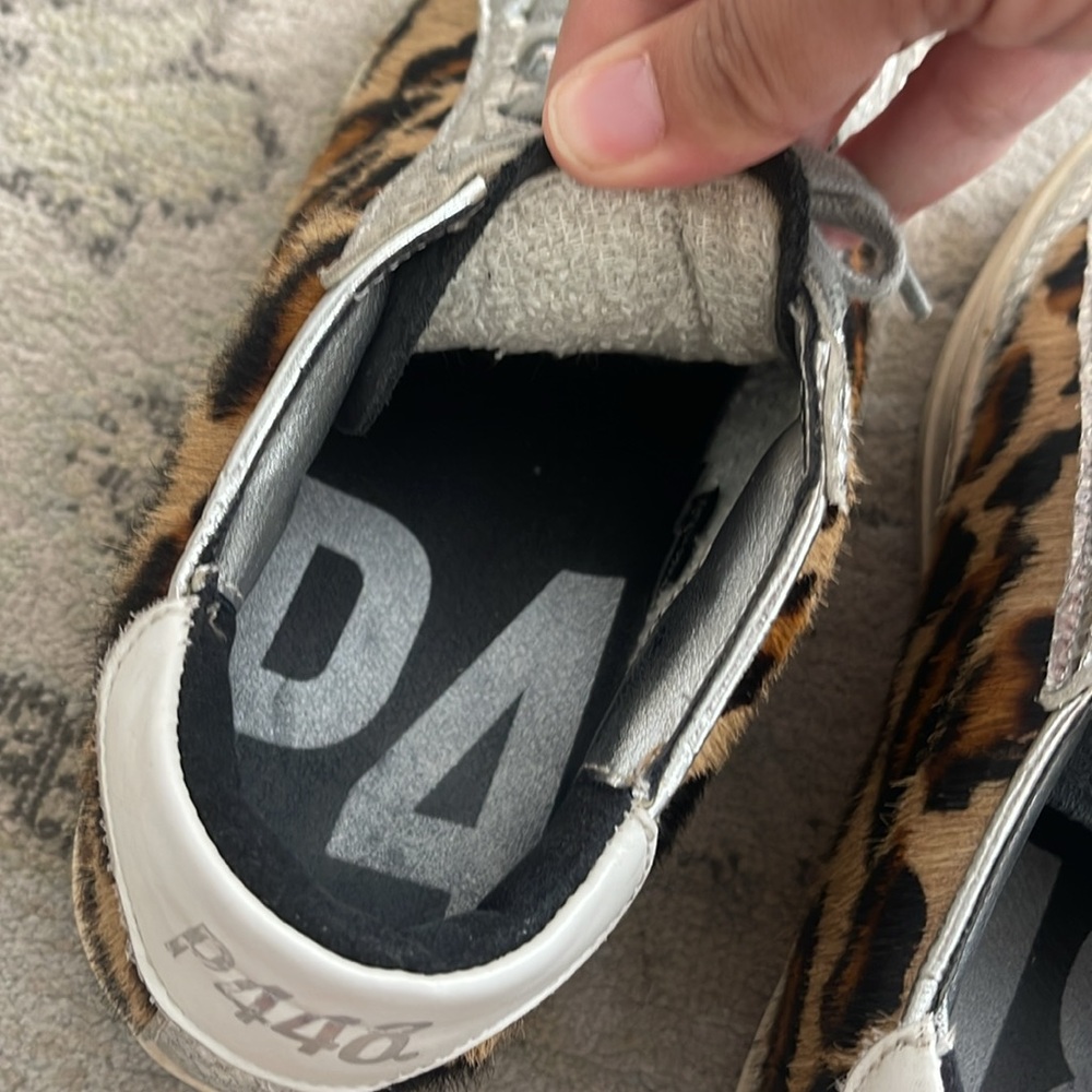P448 John Calf Hair embellished low-top sneakers - Picture 8 of 12